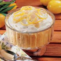 Homemade Lemon Ladyfinger Dessert_image