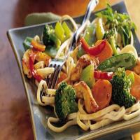 Asian Chicken and Noodles image