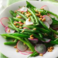 Sauteed Radishes with Green Beans image