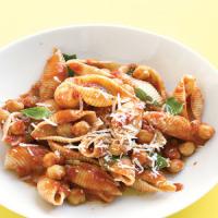 Pasta with Chickpea-Tomato Sauce_image
