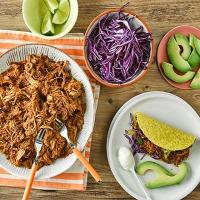 Pulled pork tacos with pineapple salsa image