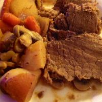 Slow Cooker Bottom Round Beef Roast_image