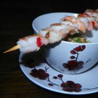 Chili Glazed Shrimp Skewers image