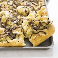 Red onion & rosemary focaccia image