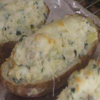 Spinach and Artichoke Twice Baked Potatoes_image