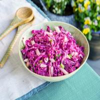 Jicama and Red Cabbage Slaw image