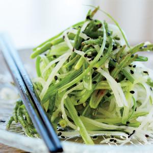 Sea Bean Salad with Daikon and Cucumber_image