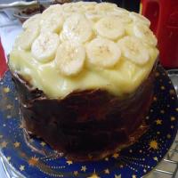 CHOCOLATE BANANA CREAM CAKE_image