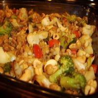 Brown Rice Vegetable Casserole image