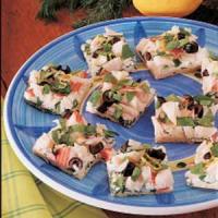Colorful Crab Appetizer Pizza_image
