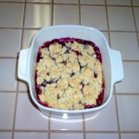 Blueberry and Peach Cobbler image