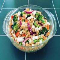Curried Couscous With Broccoli and Feta (And Cashews!) image