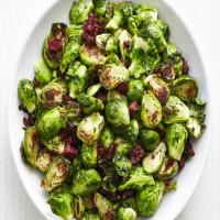 Roasted Brussels Sprouts with Corned Beef image
