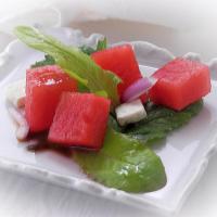 Arugula and Watermelon Salad image