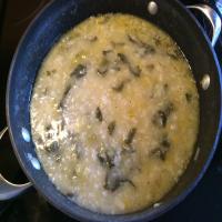 Leek and Swiss Chard Soup Italian - Zuppa Di Porri E Bietole image