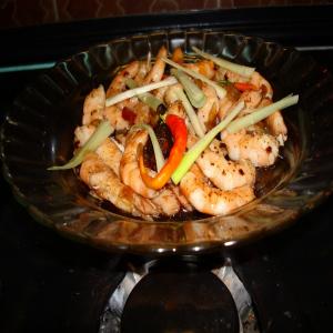 Thai Stir - Fried Prawns With Tamarind_image