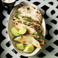 Chicken & Poblano Tacos with Crema Recipe - (4.7/5) image