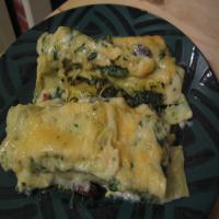 Cannelloni With Spinach, Raisins and Pine Nuts_image
