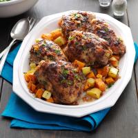 Balsamic Roasted Chicken Thighs with Root Vegetables_image