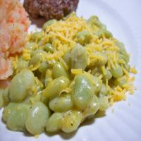 Lima Beans With Cheese_image