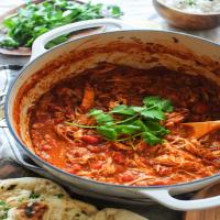 Chicken Curry Shredded with Naan Recipe - (4.3/5) image