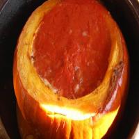 Meatloaf Stuffed Pumpkin image