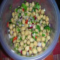 Chickpea Salad With Garlic-Cumin Vinaigrette_image
