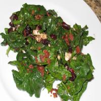 Wilted Spinach and Balsamic Vinegar image