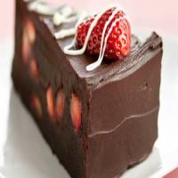 Fudge Lover's Strawberry Truffle Cake image