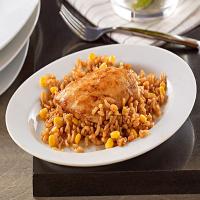BBQ Chicken & Rice Dinner image