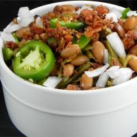 Mexican Pintos with Cactus_image