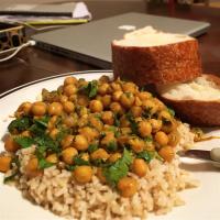 Chickpea Curry image