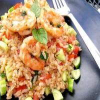 Mediterranean Shrimp & Rice Salad_image
