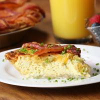 Bacon Lattice Breakfast Pie Recipe by Tasty_image