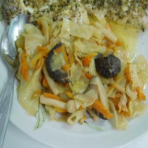 Slow Cooker Cabbage & Mushrooms_image