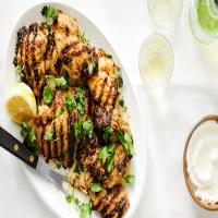 Grilled Za'atar Chicken With Garlic Yogurt and Cilantro_image