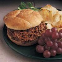 Barbecued Beef on Buns image