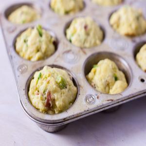 Avocado and Bacon Muffins_image