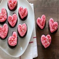 Chocolate Heart Cupcakes_image