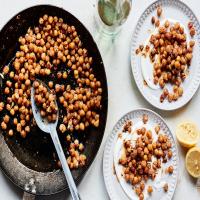 Crisped Chickpeas in Spicy Brown Butter_image