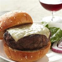 Stuffed Bison Burgers with Caramelized Figs and Shallots image