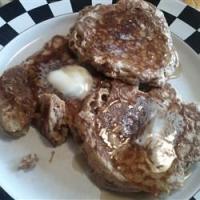 Whole Wheat Apple Pancakes with Brown Sugar Glaze image