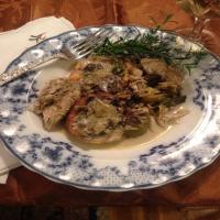 Crock Pot Chicken With Mushrooms and Leeks (Low Carb) image