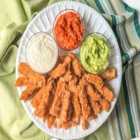 Easy Fried Pork Chops Strips & Dipping Sauces_image