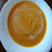 Cream of Carrot Soup With Ginger and Rosemary_image