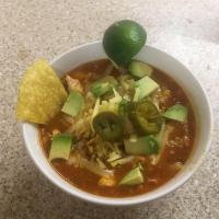 Spicy Tortilla Bean Soup image