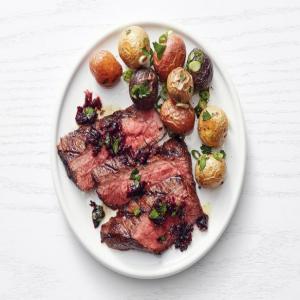 Steak with Cherry Tapenade_image