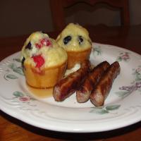 Berry Pancake Muffin Cups_image