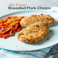 Air Fryer Breaded Pork Chops_image