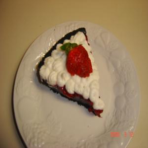 Raspberry Jello Pie image